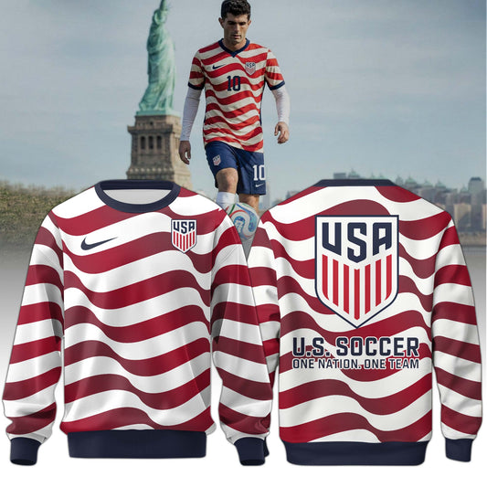 Unisex U.S. Men's National Soccer Team 2026 Home Jersey Sweatshirt