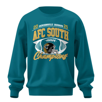 .           Jacksonville Jaguars 2025 AFC South Champions Sweatshirt