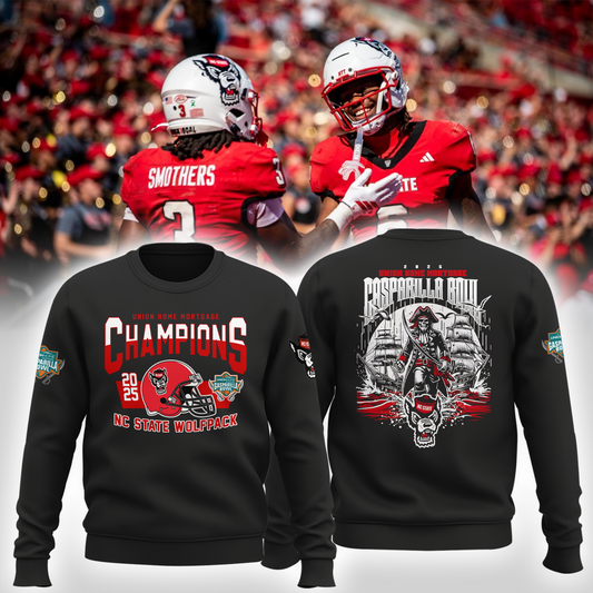 NC State Wolfpack - UNION HOME MORTGAGE GASPARILLA BOWL Champion Sweatshirt