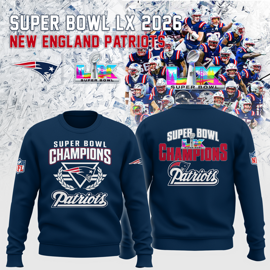 New England Patriots - Champions Super Bowl LX