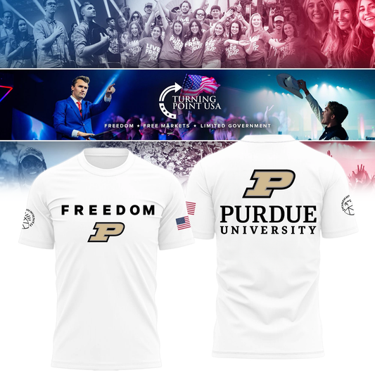 Perdue University x Turning Point USA T-Shirt