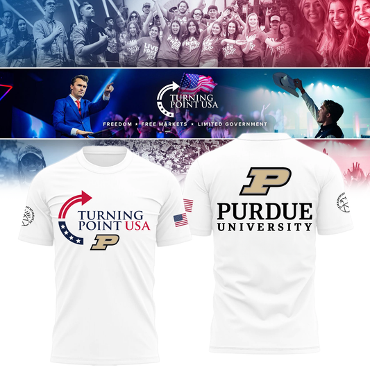 Perdue University x Turning Point USA T-Shirt