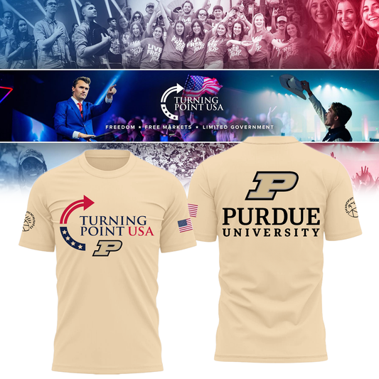 Perdue University x Turning Point USA T-Shirt