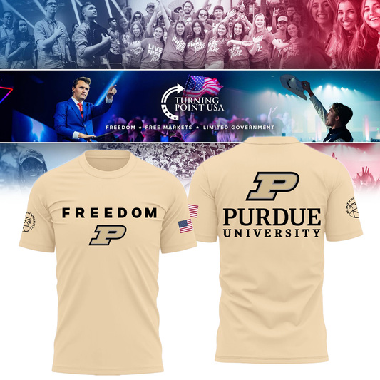 Perdue University x Turning Point USA T-Shirt