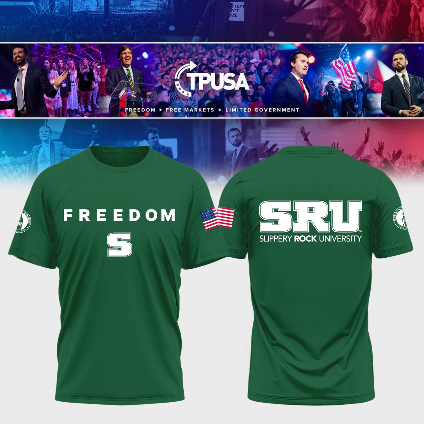 Slippery Rock University Freedom T-Shirt