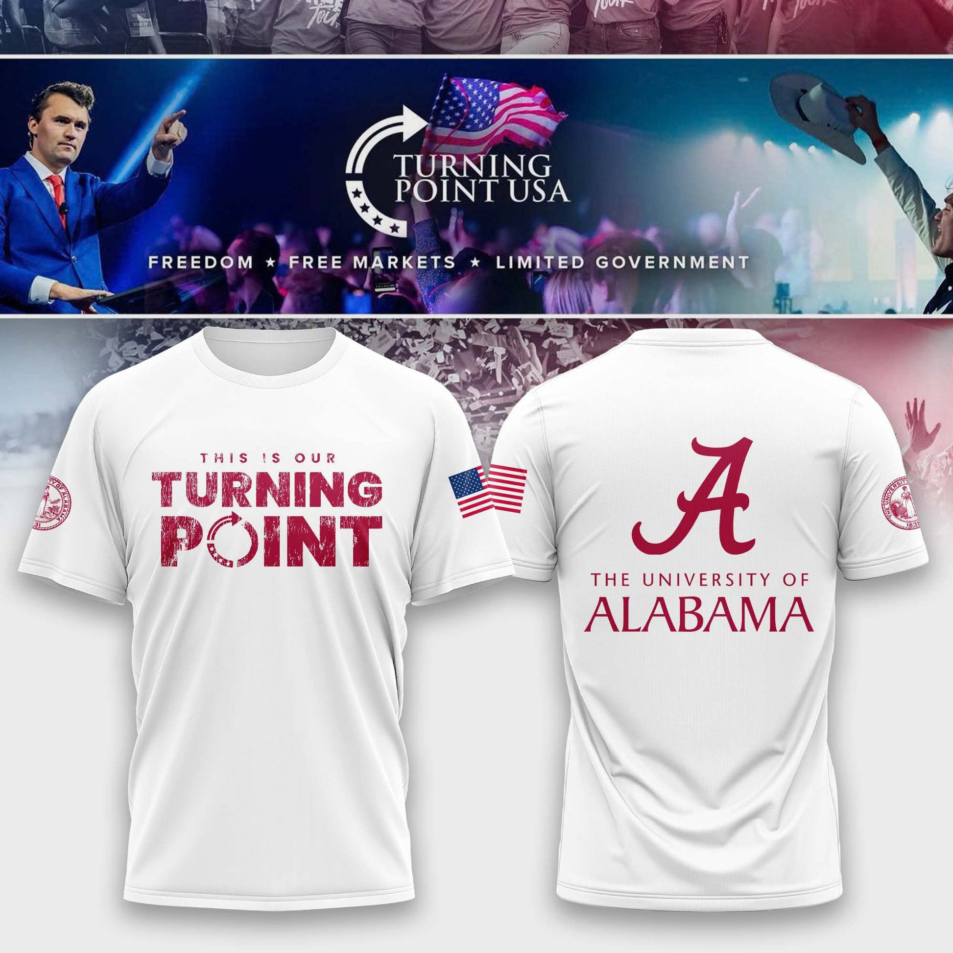 .    Alabama   Campus Freedom Tshirt