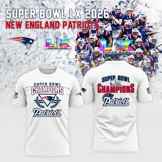 New England Patriots - Champions Super Bowl LX