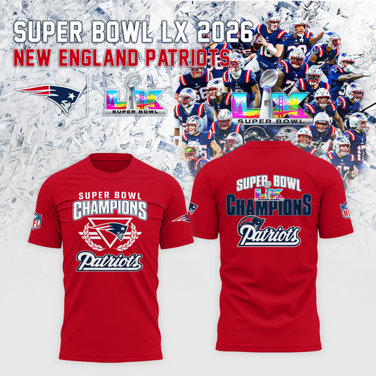 New England Patriots - Champions Super Bowl LX