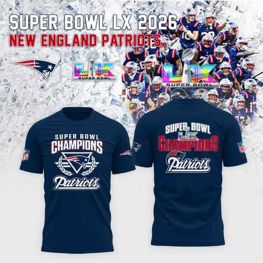 New England Patriots - Champions Super Bowl LX