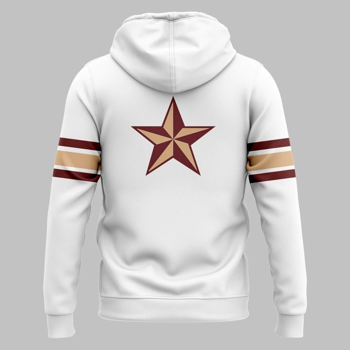Special New Texas State Helmet Logo Uniform Zip Hoodie