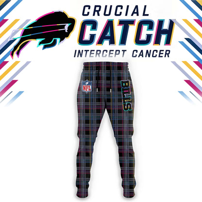 Buffalo Bills 2024 NFL Crucial Catch Combo Hoodie | Cap | Jogger Caro