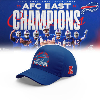 Buffalo Bills Royal Five Straight AFC East Division Champions Our Time Is Now Hoodie V2