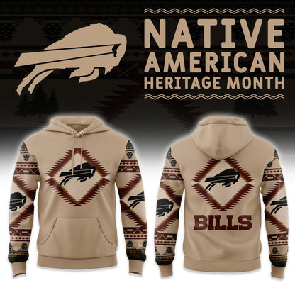 Buffalo Bills America Native Hoodie