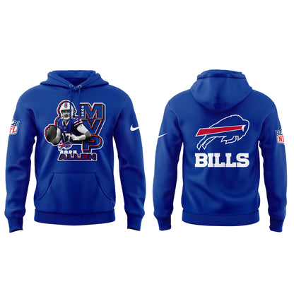 Josh Allen 2024 NFL MVP Hoodie Limited Collection