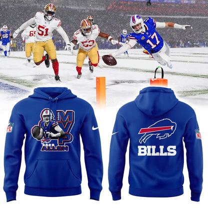 Josh Allen 2024 NFL MVP Hoodie Limited Collection
