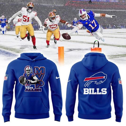 Josh Allen 2024 NFL MVP Hoodie Limited Collection