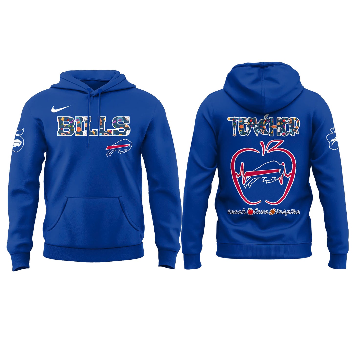 Buffalo Bills TEACHER NIGHT Hoodie | Jogger | Cap