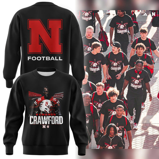 Limited Edition Nebraska Football x Crawford Sweat 2025