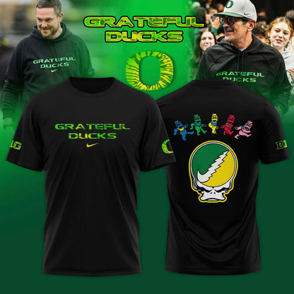 Oregon Ducks Grateful Dead 2025 Special Editions Combo T-Shirt v2