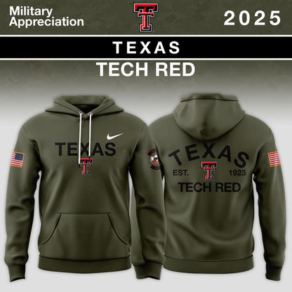 Big 12 Conference Teams 2025 Military Appreciation Limited Edition Hoodie