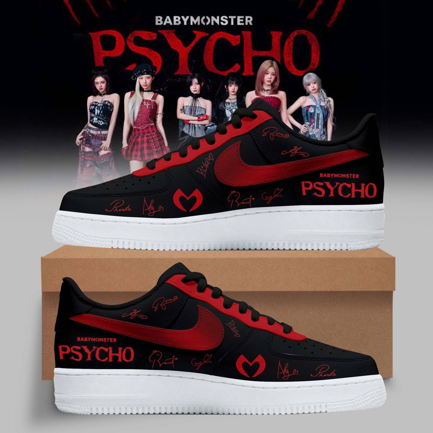 BABYMONSTER : PSYCHO [ WE GO UP] Album 2025 Limited “ AF1