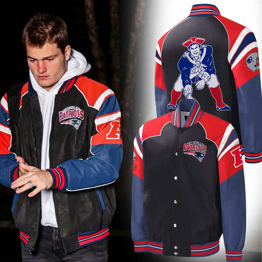 _ New England Patriots 2025 Special Edition Uniform Bomber Jacket