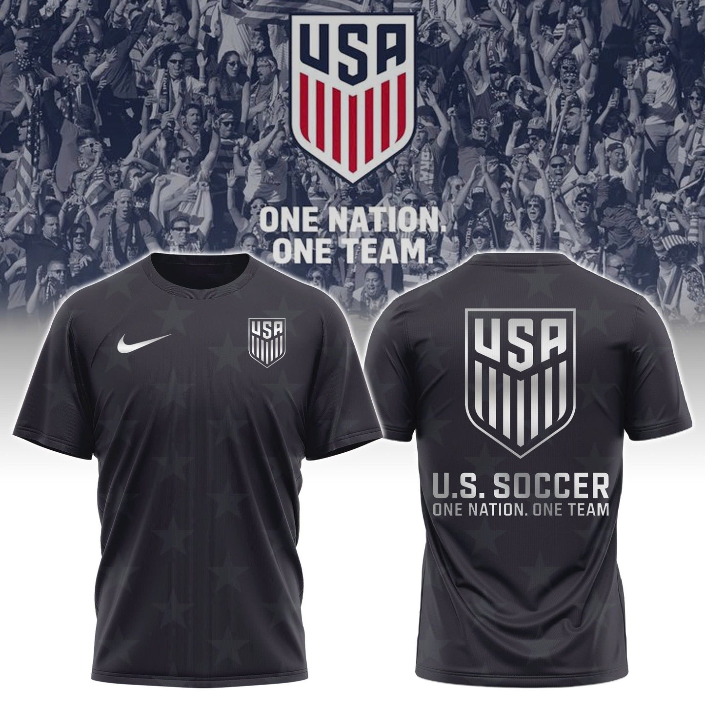 Unisex U.S. Men's National Soccer Team 2026 Away Jersey Tee