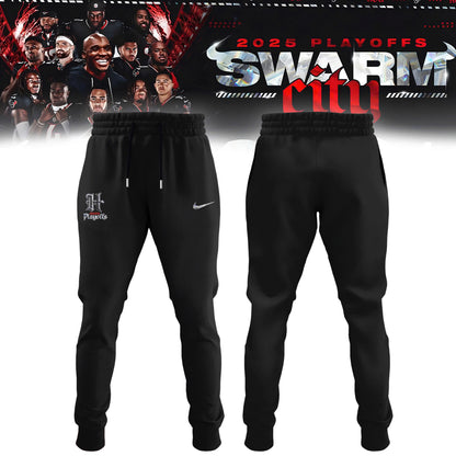 Houston Texans SWARM City gear Playoffs Merch Combo Hoodie v1