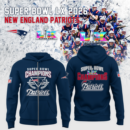 New England Patriots - Champions Super Bowl LX